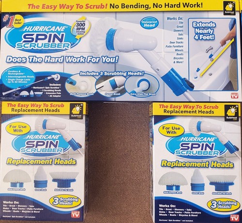 Hurricane spin scrubber - spin,