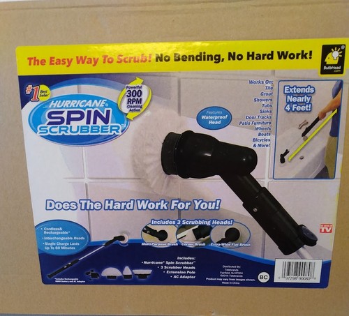 Hurricane spin scrubber - spin,