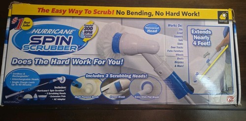 Hurricane spin scrubber - spin,