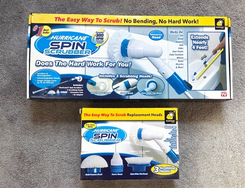 Hurricane spin scrubber bundle - hurricane,