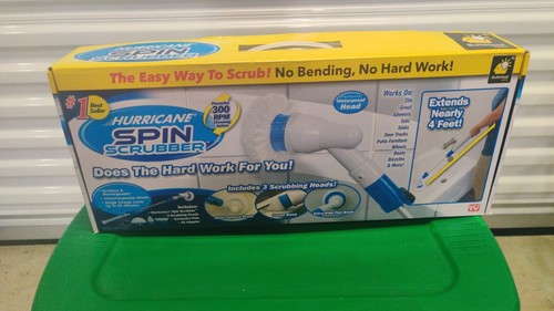 Hurricane spin scrubber - spin,