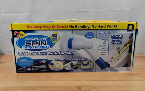 Hurricane spin scrubber - spin,