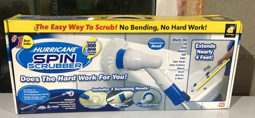 New hurricane spin scrubber - new,