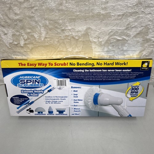 New hurricane spin scrubber - new,