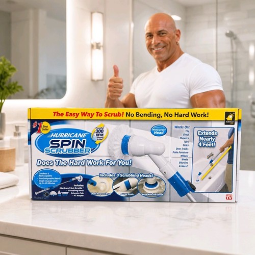 Hurricane spin scrubber power - spin,